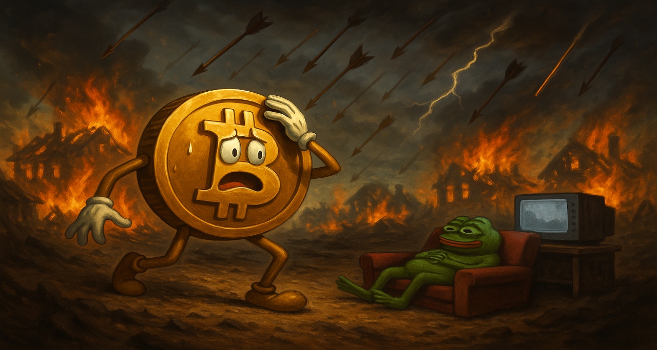 Bitcoin e crypto: la PAURA fa 90, ma forse il quadro NON è così NERO