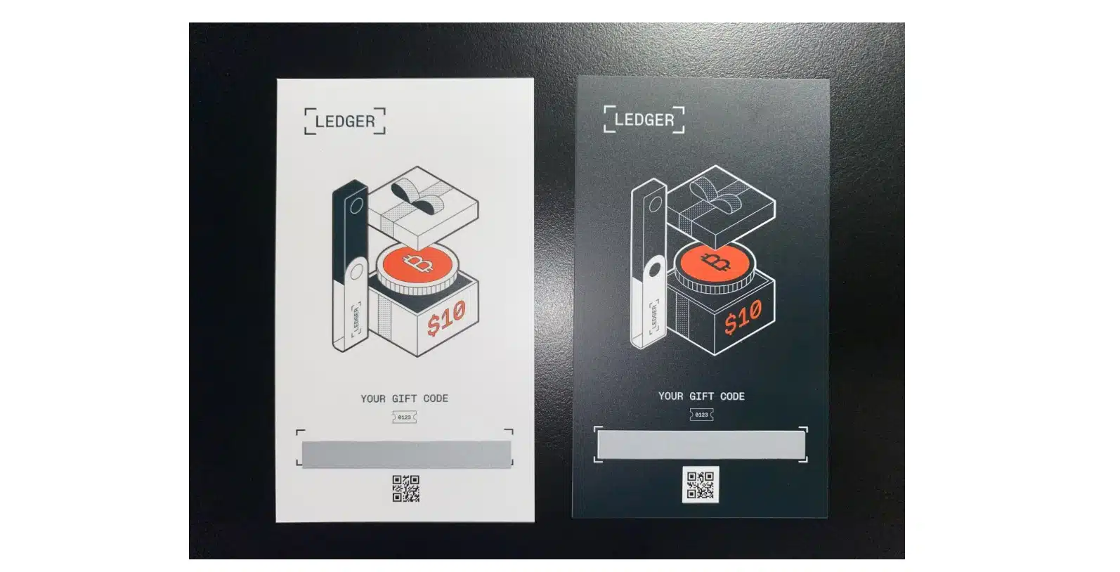 Riscattare buono Bitcoin - Ledger Black Friday