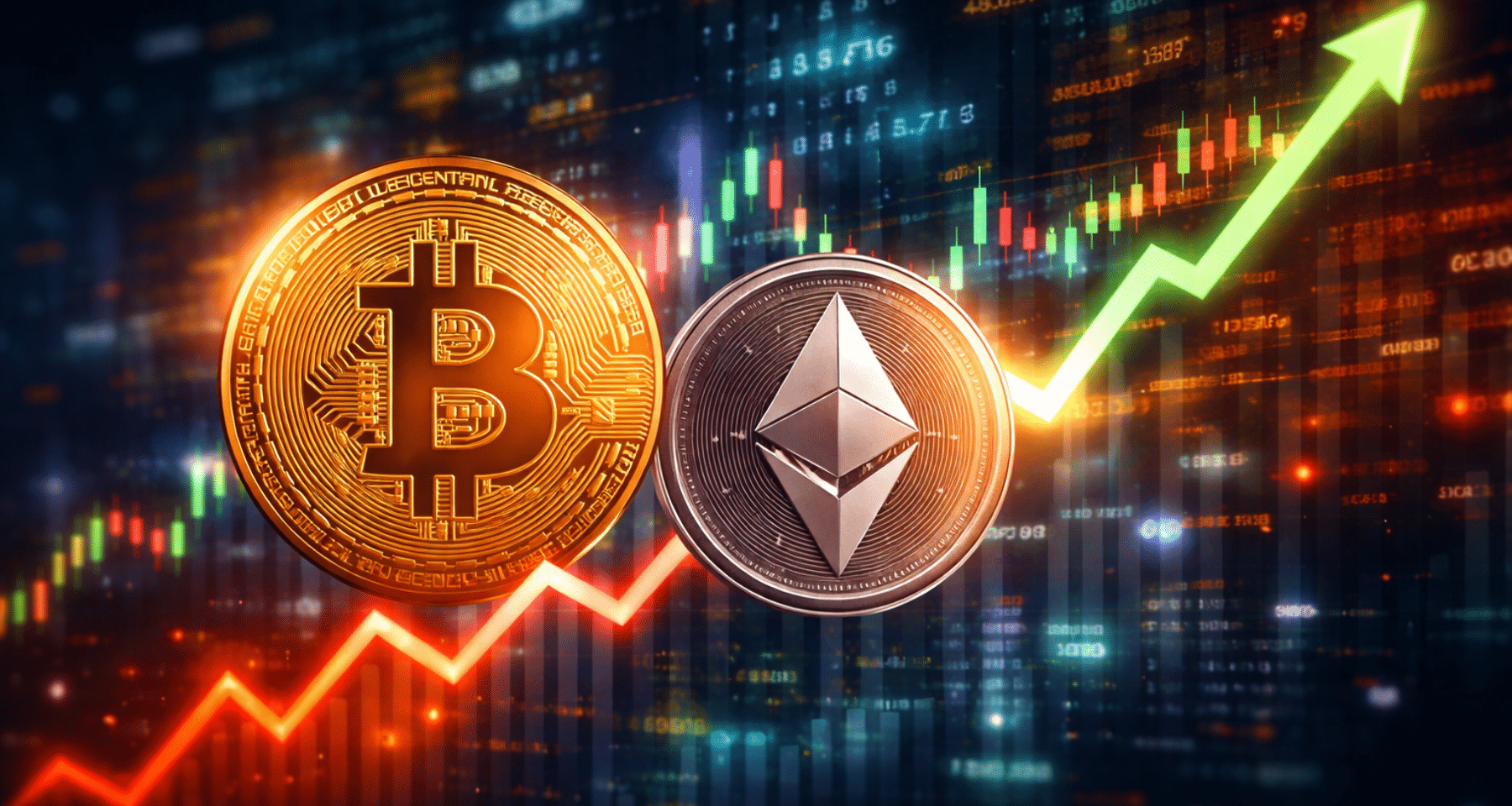 Bitcoin ed Ethereum in rialzo nella notte | ORA in lotta sulle resistenze [Analisi]