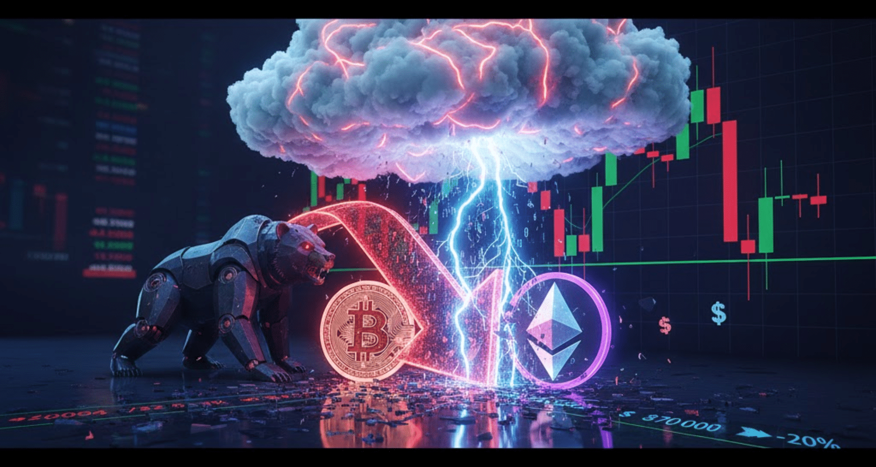 Calo indici USA accelera crollo Bitcoin e crypto | I livelli chiave da monitorare [Analisi]