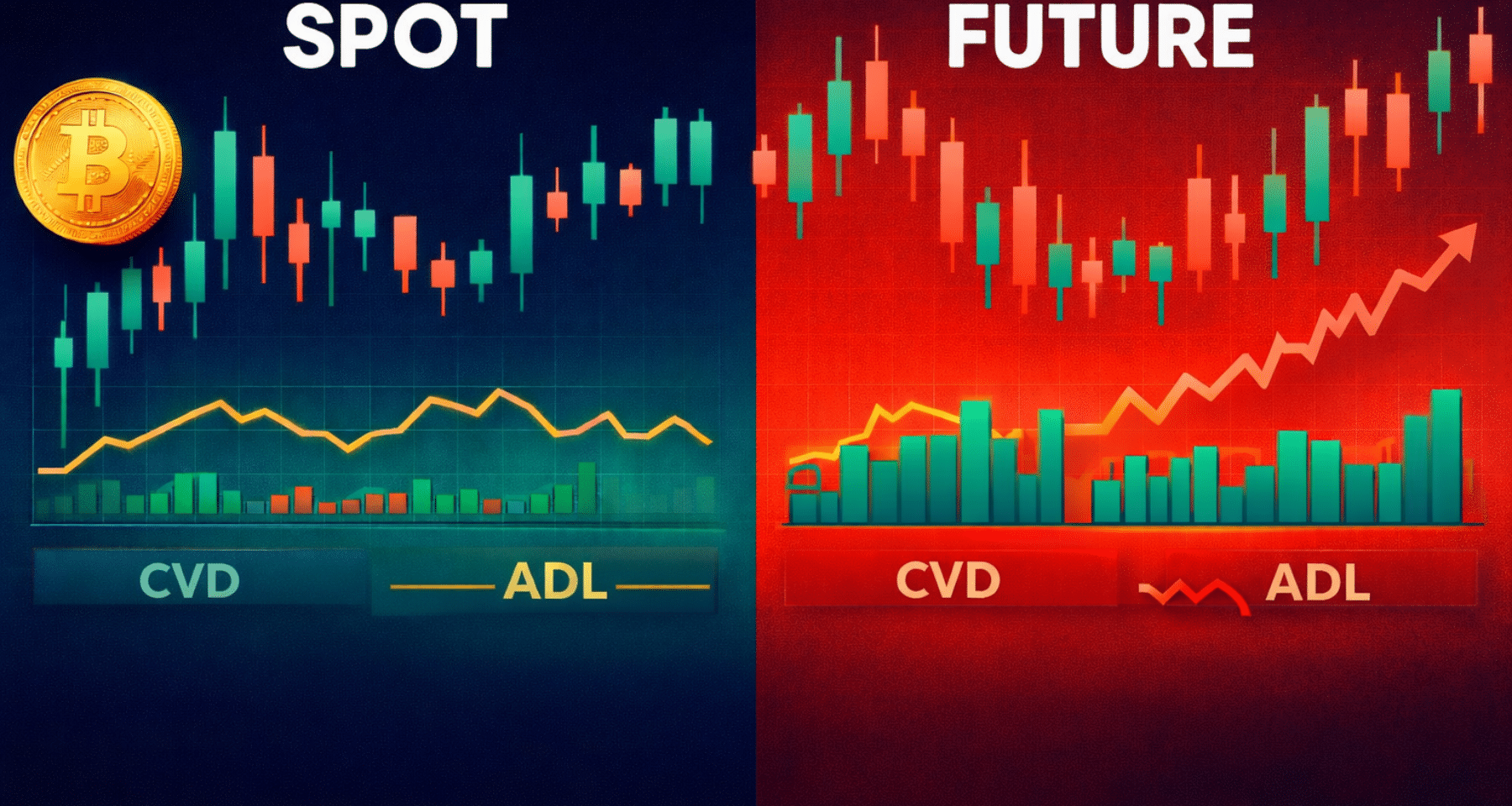 Bitcoin tra Spot e Future: Usare il Cumulative Volume Delta per leggere il mercato