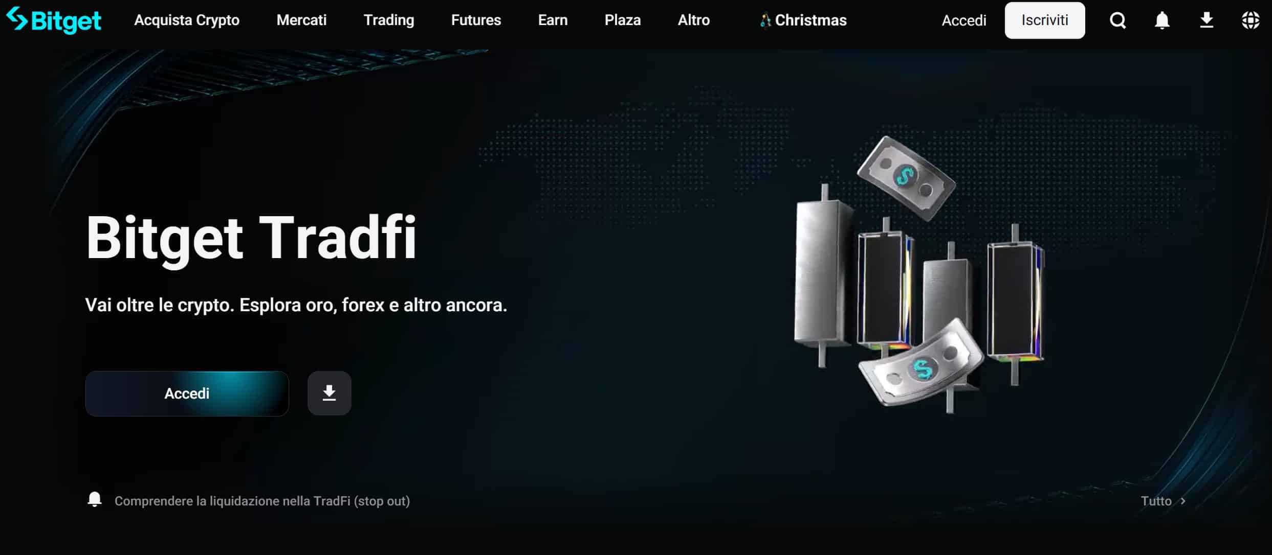 Bitget TradFi - cos'è
