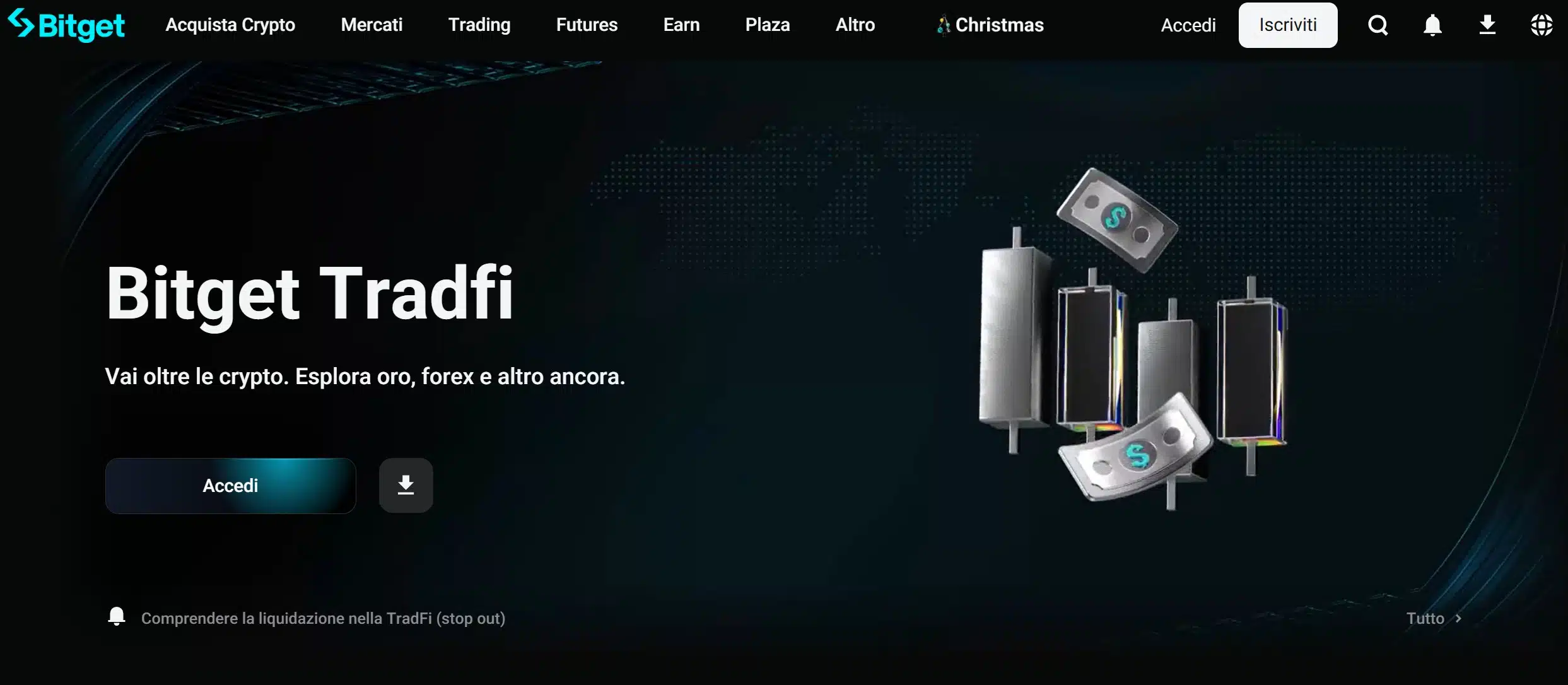 Bitget TradFi - cos'è