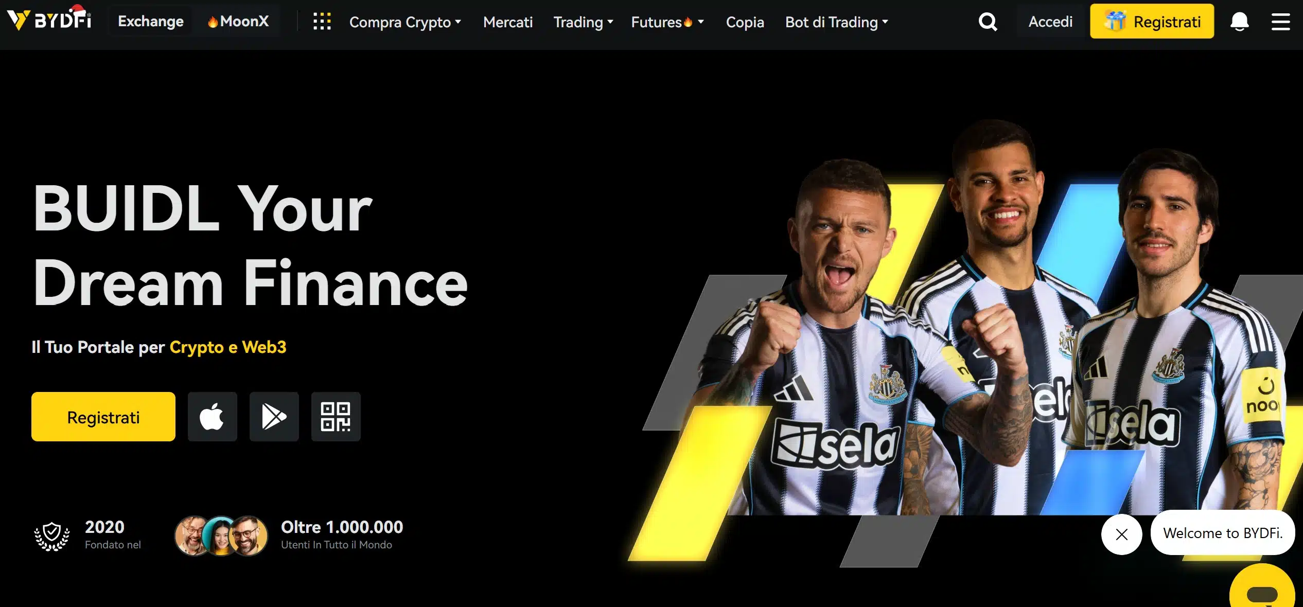 BYDFi exchange - cos'è