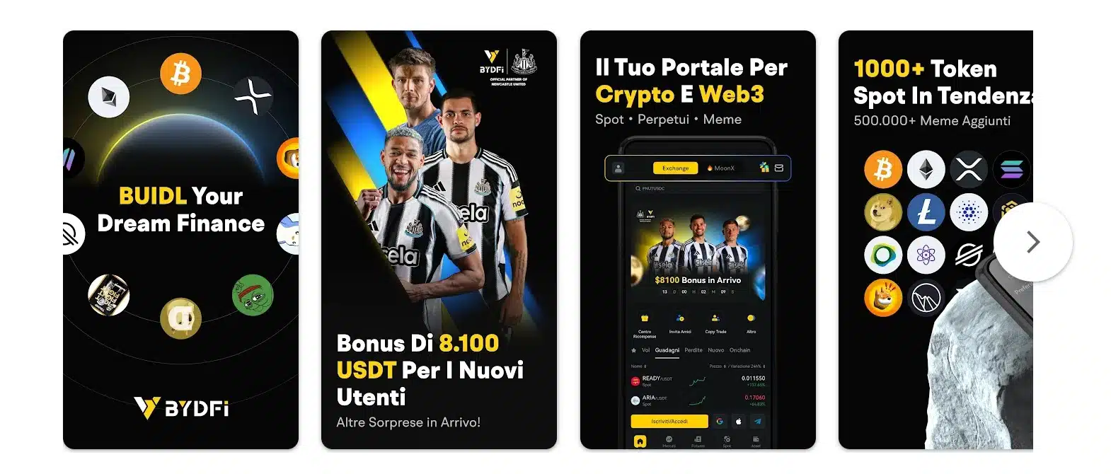 BYDFi tra le migliori app crypto