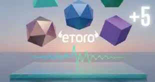eToro 5 nuove criptovalute