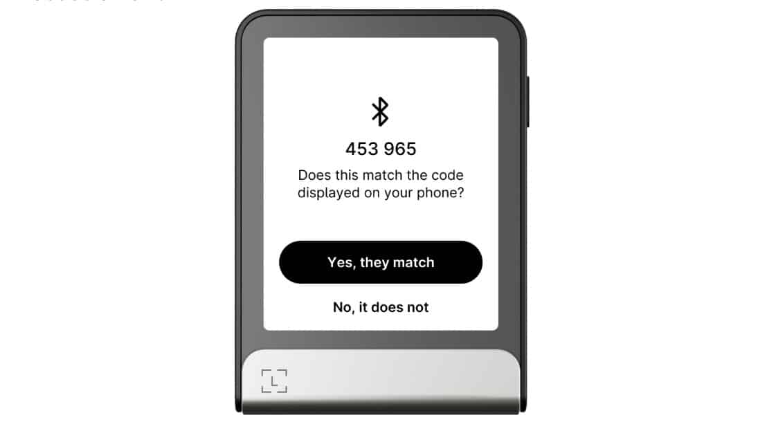 Ledger Flex - associazione con Ledger Wallet