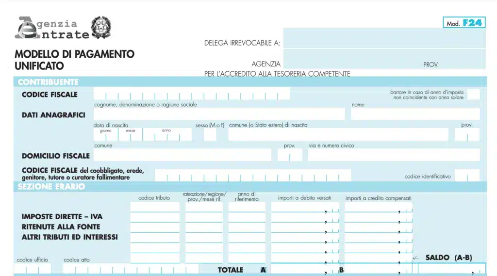 tassazione crypto Modello F24