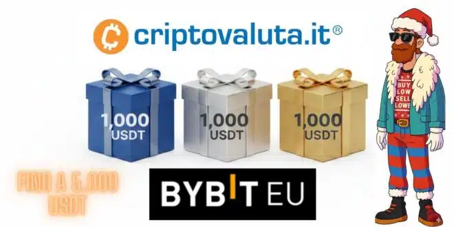 Regalo Natale Bonus Criptovaluta.it e Bybit
