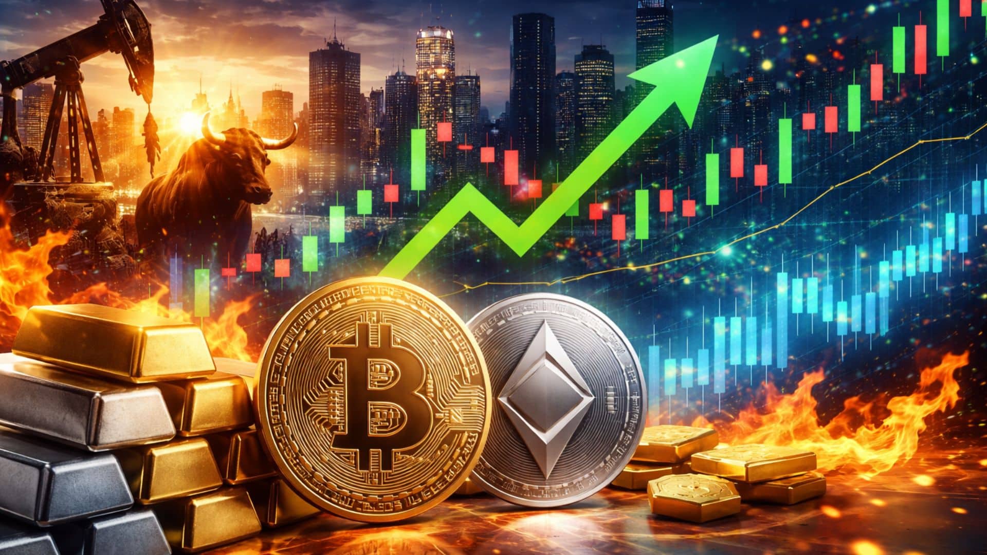 Wall Street festeggia, ma Bitcoin ed Ethereum fanno il rimbalzo del gatto morto!