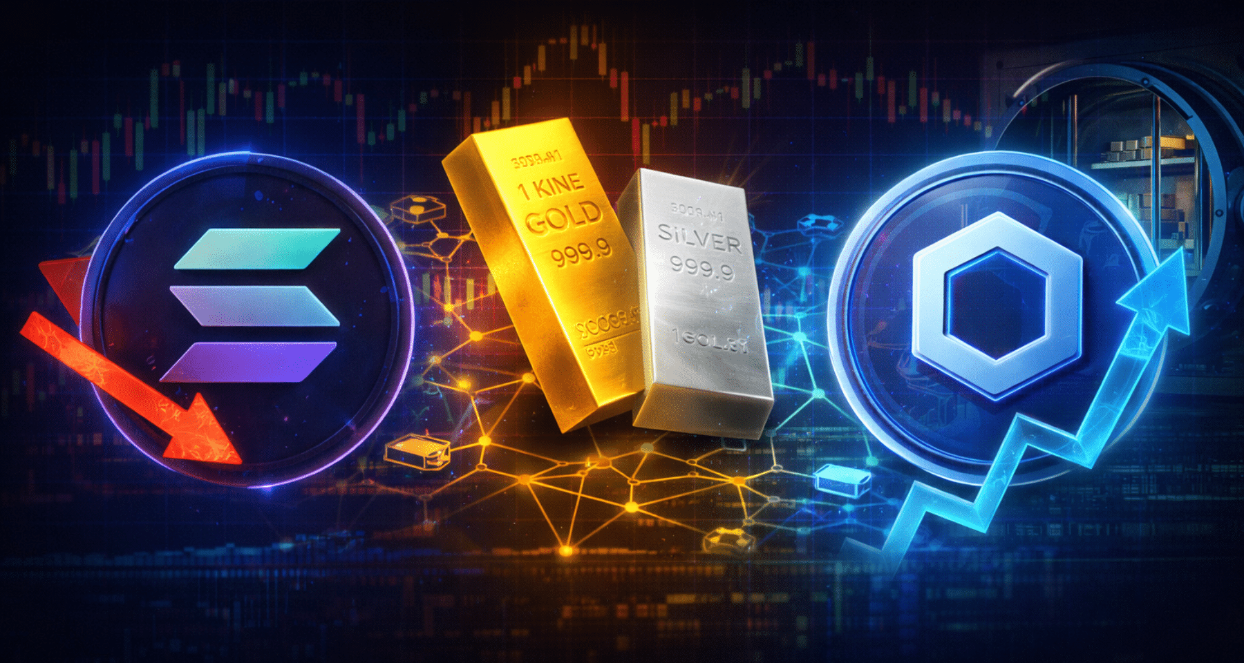 RWA: oro e argento tokenizzati | Il ruolo di ChainLink, Ondo e Solana [Analisi]