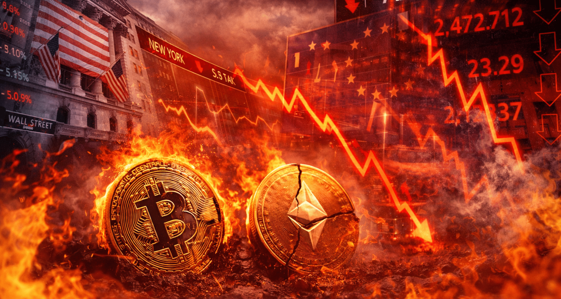 Crollo crypto: liquidati 1,6 miliardi e Bitcoin sotto 83.000$. Ecco cosa  succede [Analisi] - Criptovaluta.it®