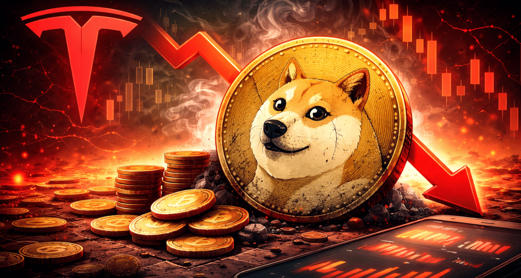 Dogecoin effetto Musk: il silenzio di Elon affonda il meme | Futures sotto pressione [Analisi]
