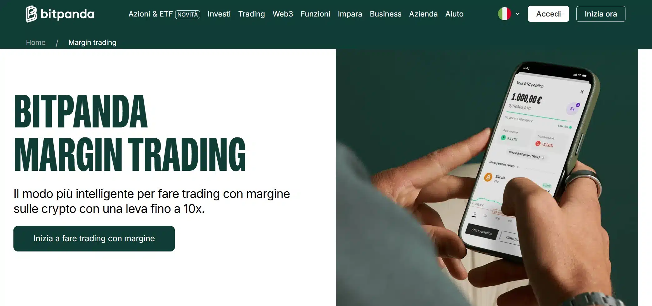 Bitpanda Margin Trading