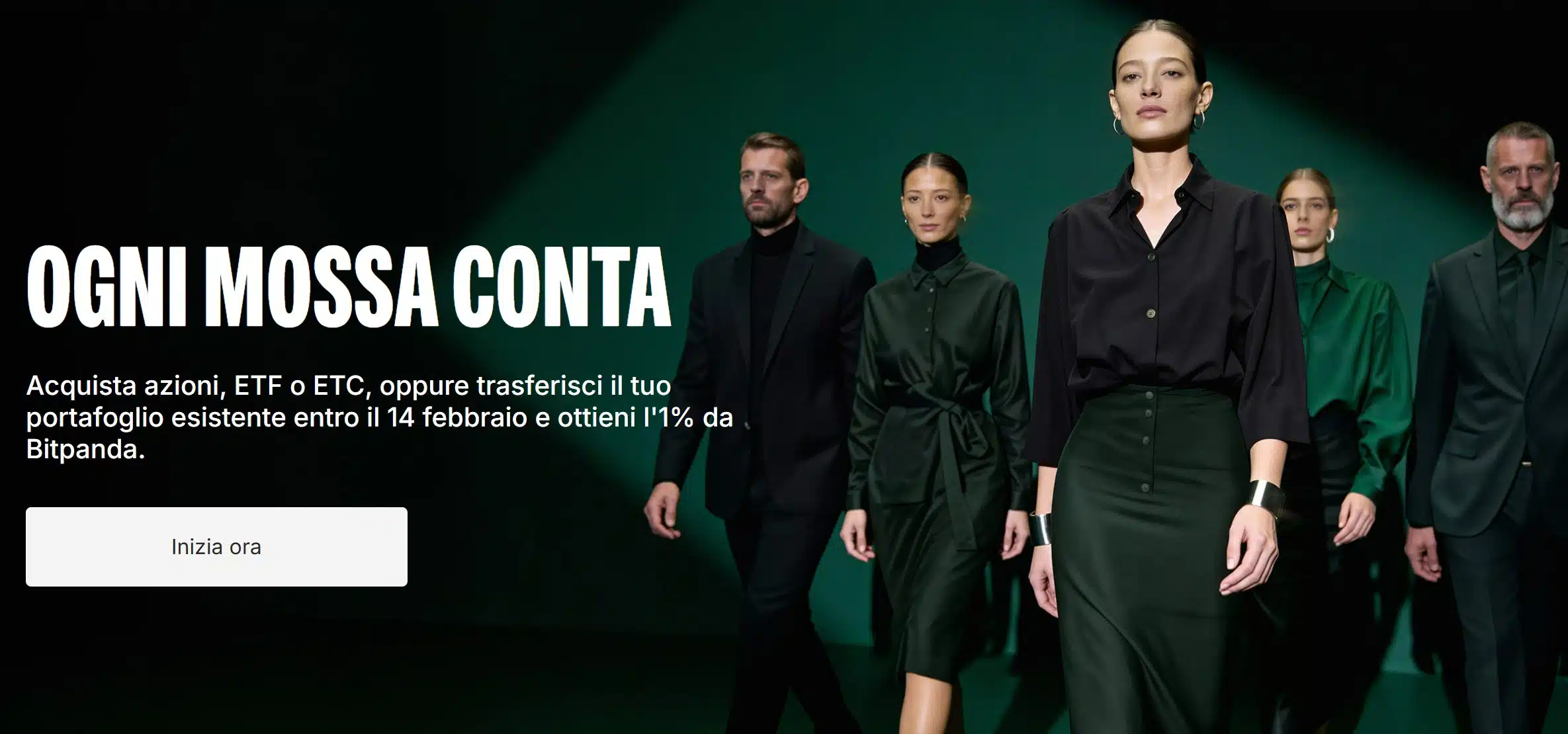 Bitpanda promo - 1% Cashback - Ogni mossa conta