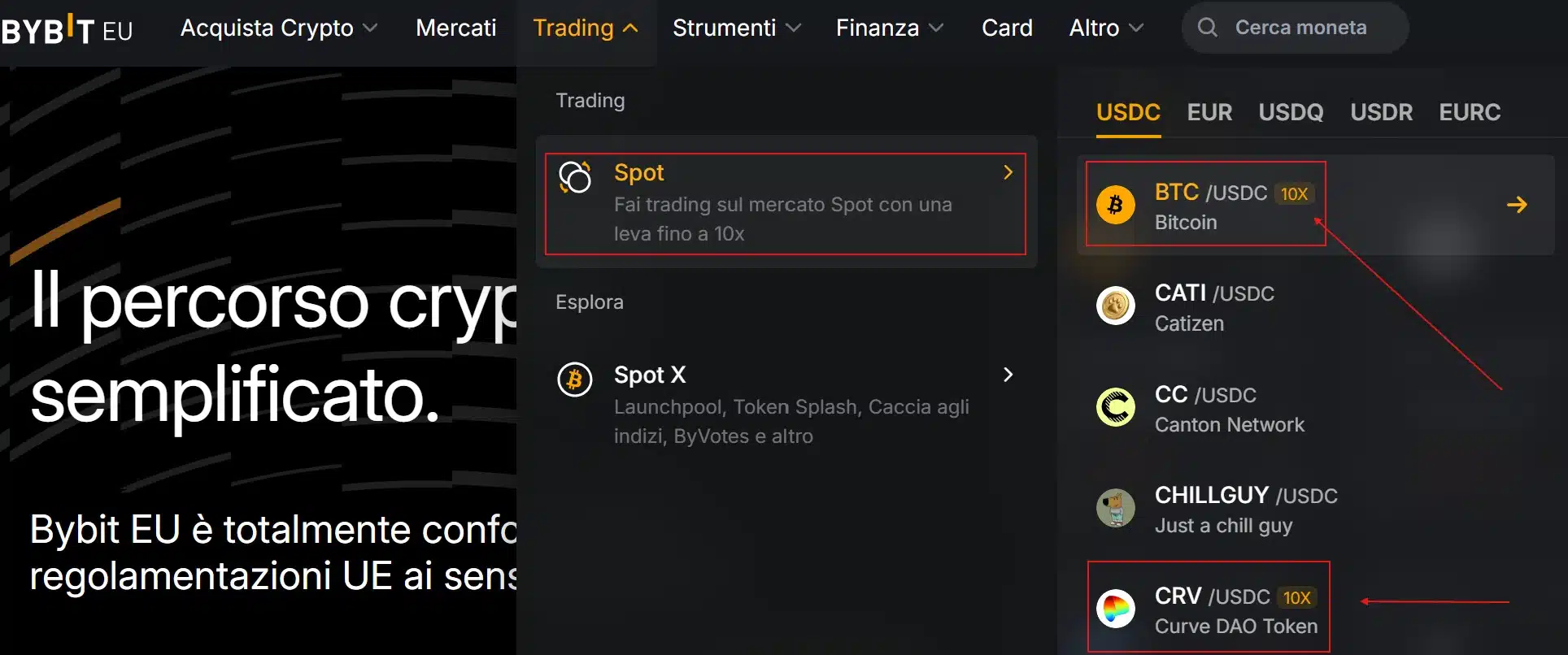 Bybit Margin Spot trading - accesso