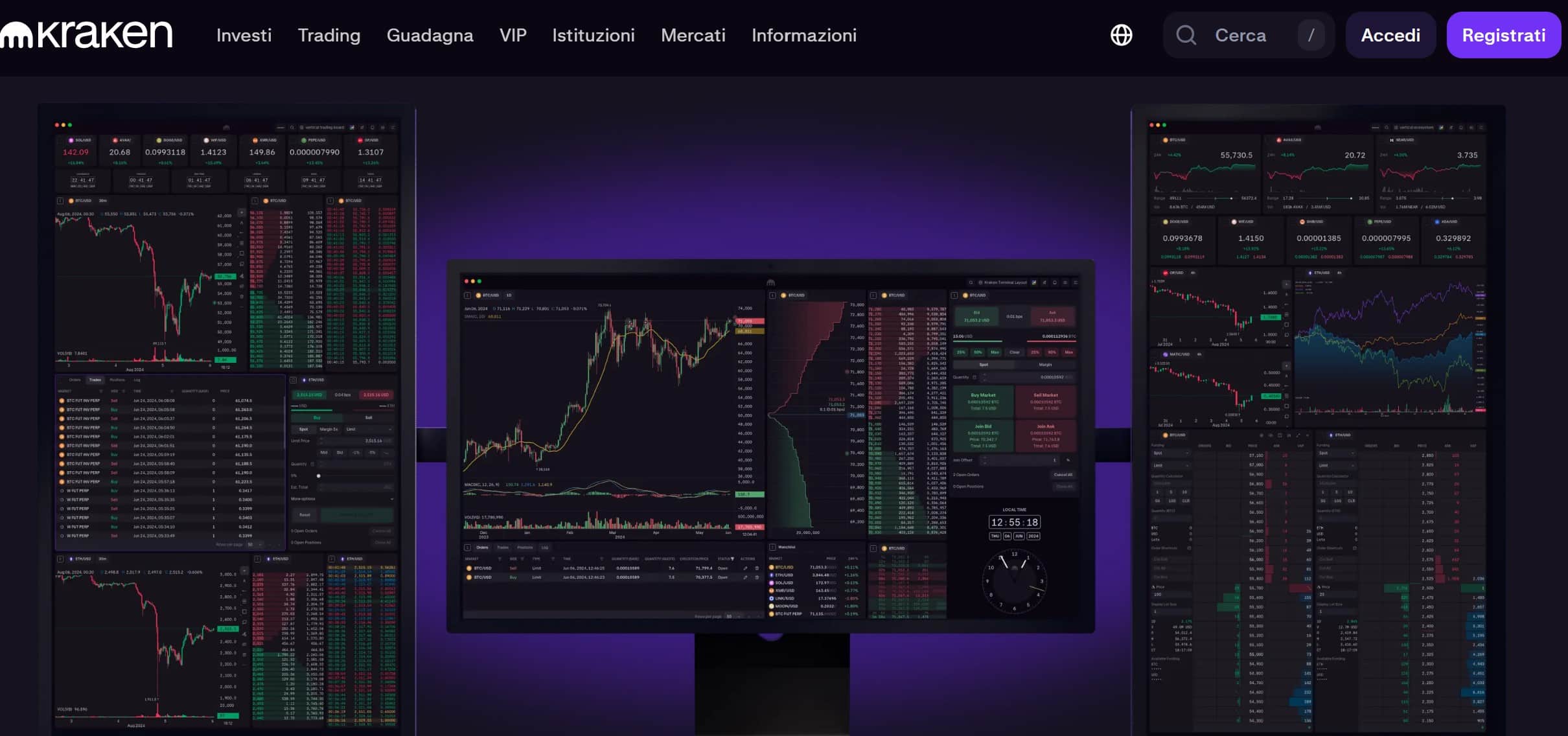 Kraken Desktop - piattaforma
