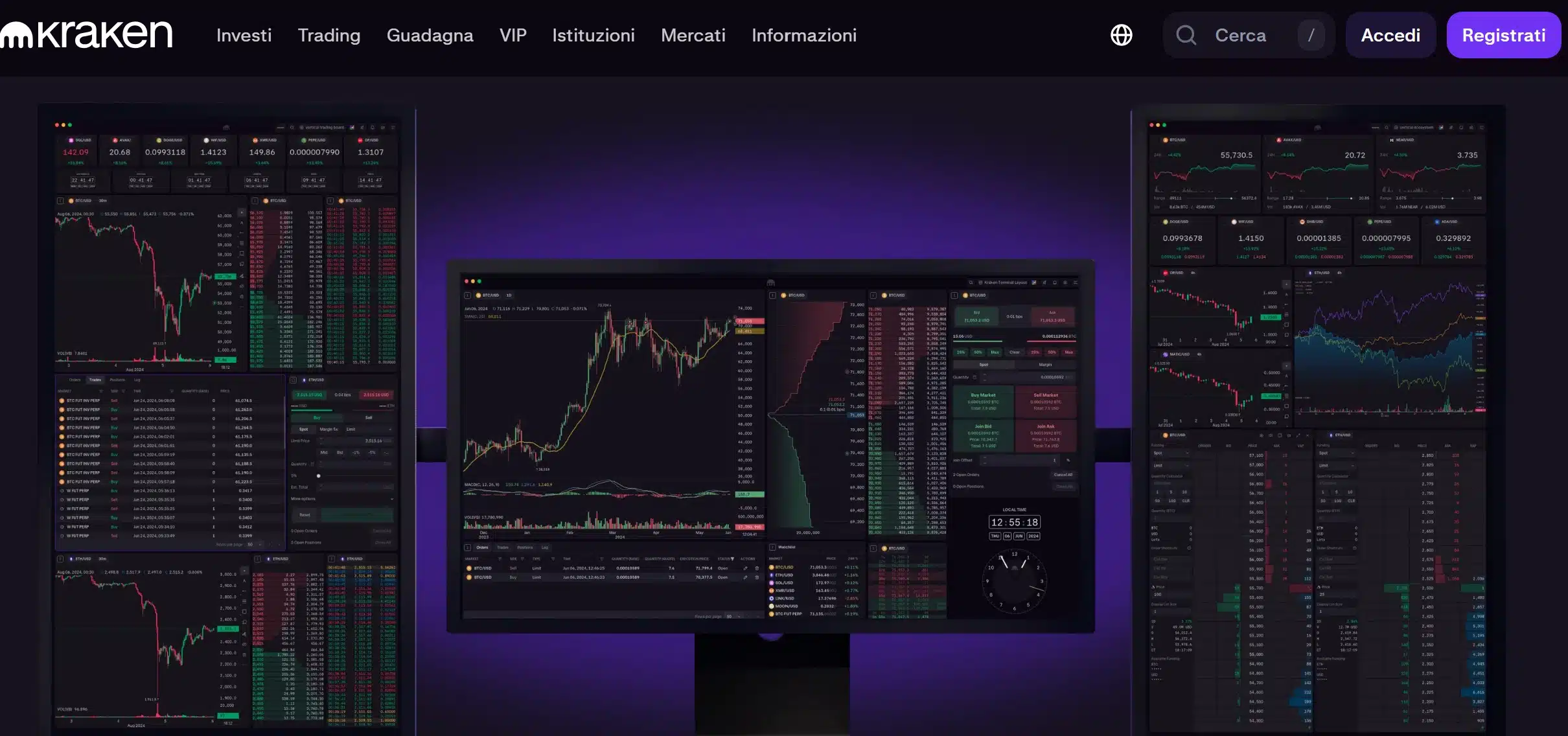 Kraken Desktop - piattaforma