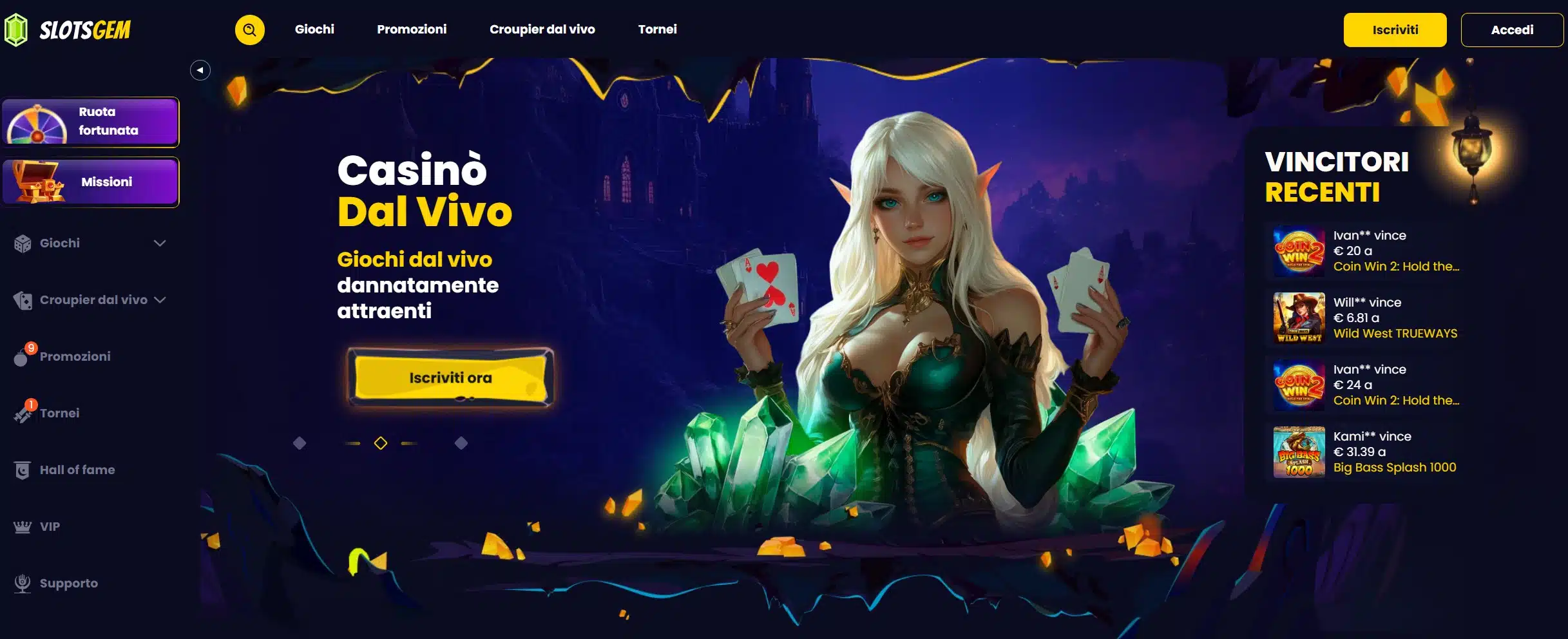Migliori crypto casino - Slot Gem