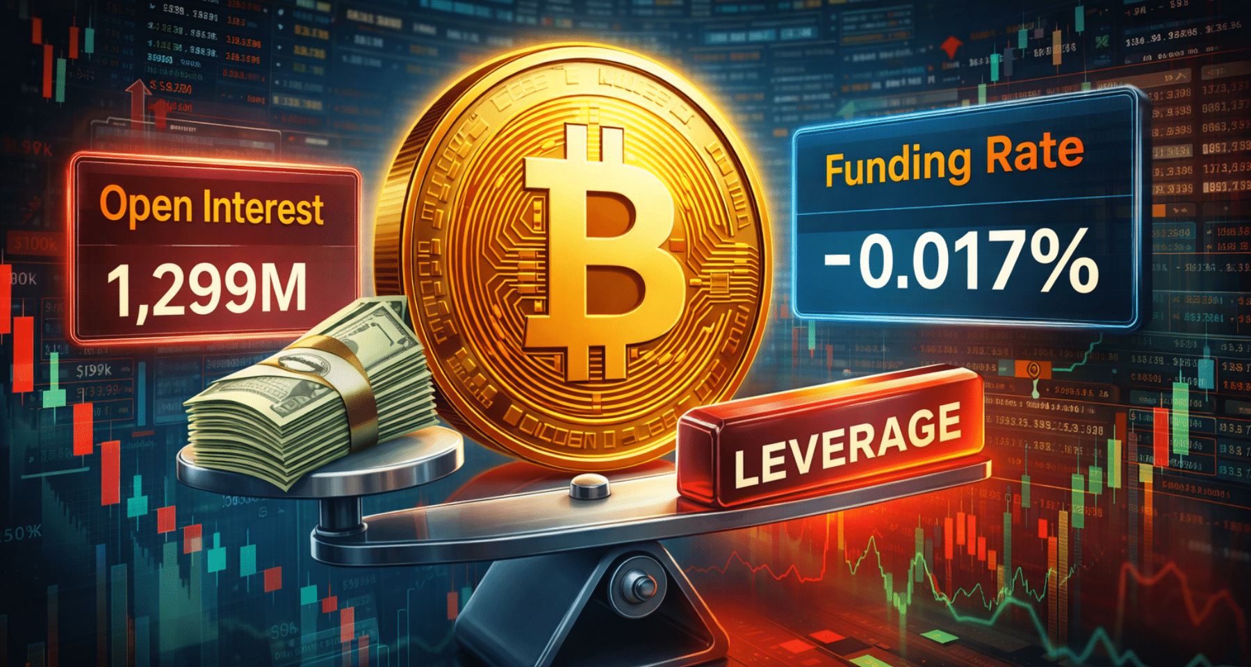 Bitcoin e crisi di liquidità: l'analisi Open Interest e del Funding Rate per capire il mercato