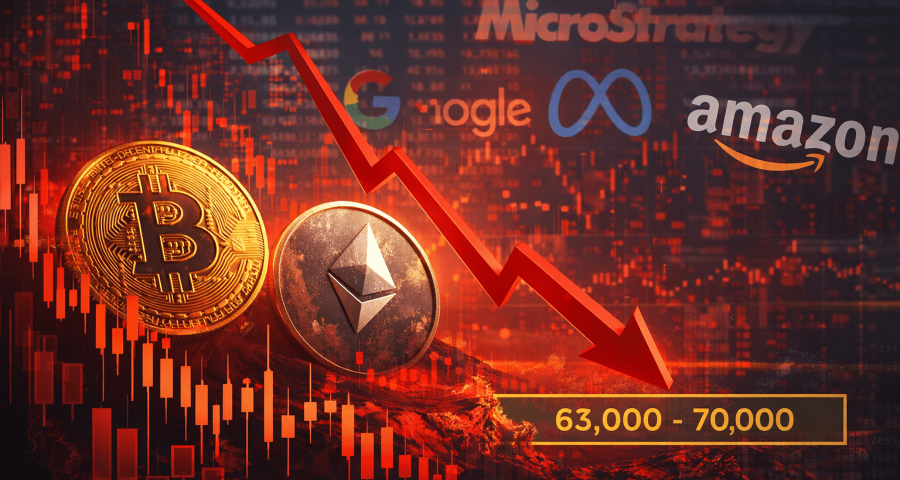 Crollo crypto e Nasdaq: Bitcoin testa i 70.000$ mentre Strategy va SOTTO!  [Analisi]