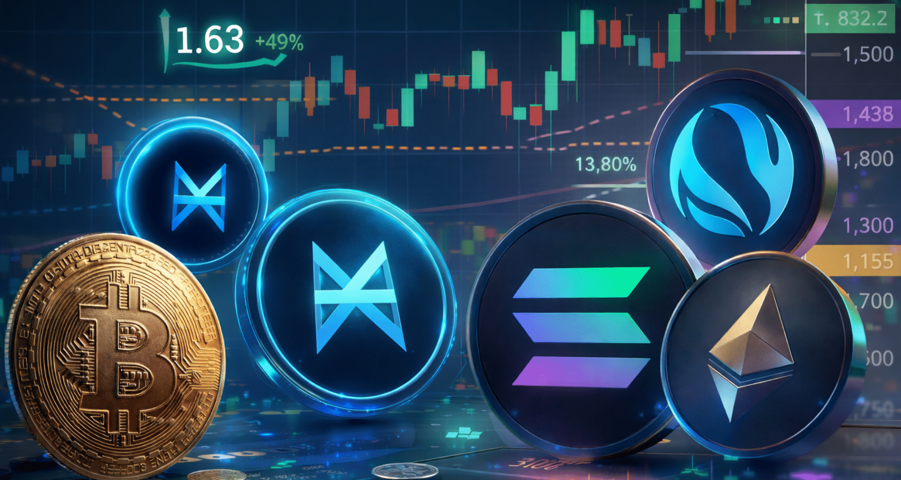 Morpho vola nel 2026 con +49%: analisi tecnica e obiettivi | Mercato crypto laterale nel weekend