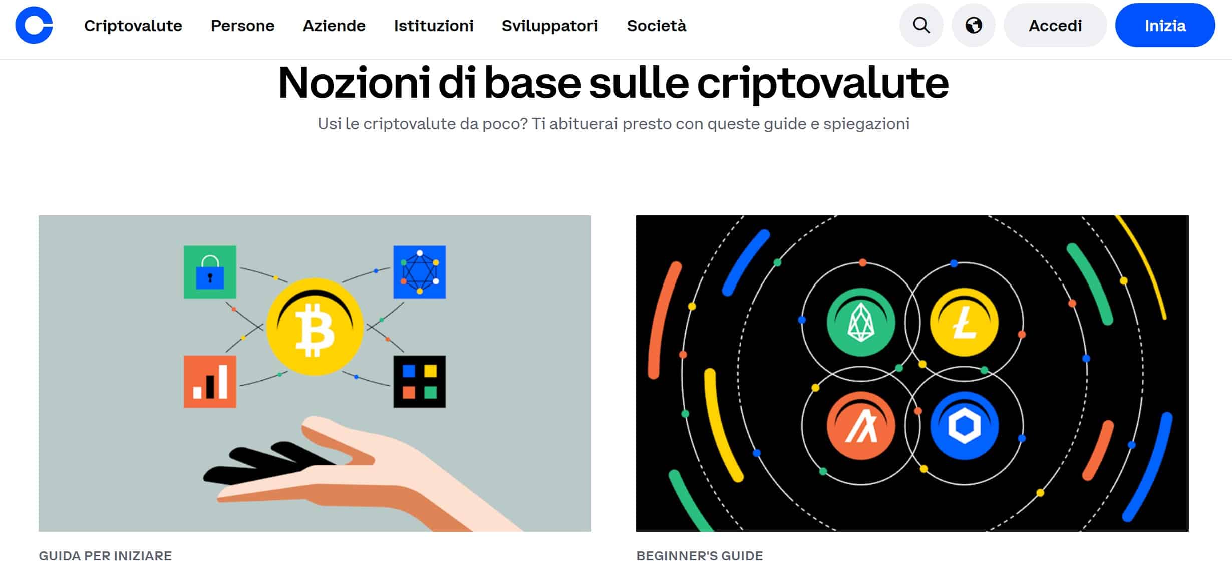 Coinbase - formazione