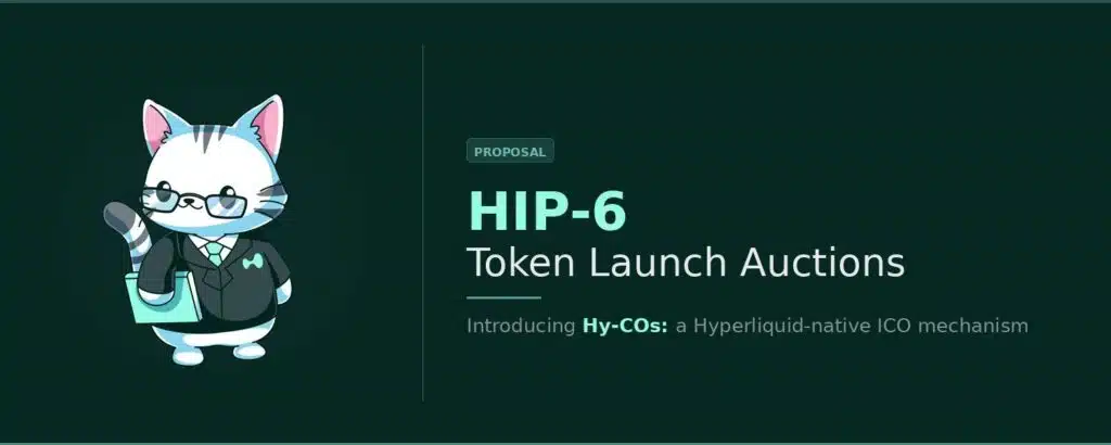 Proposta HIP-6 Hyperliquid