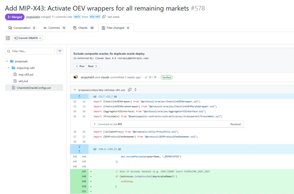 Codice co-authored by AI