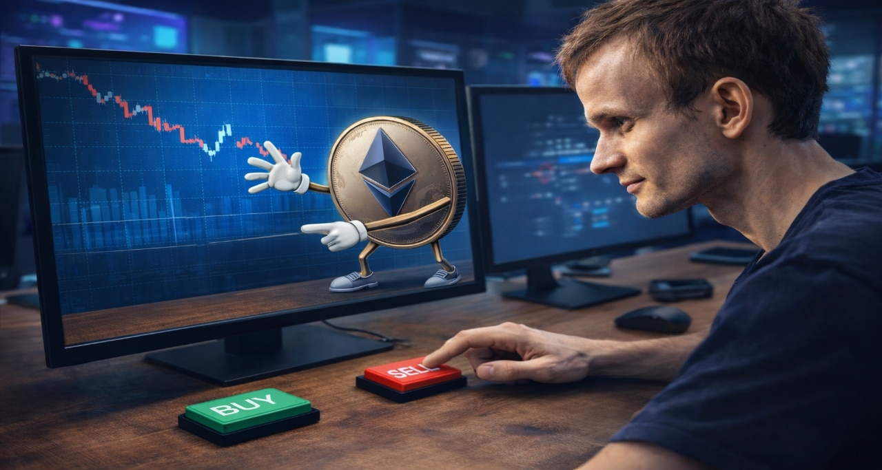 Ethereum: ancora vendite da Vitalik - perché NON usa i suoi ETH come collaterale?