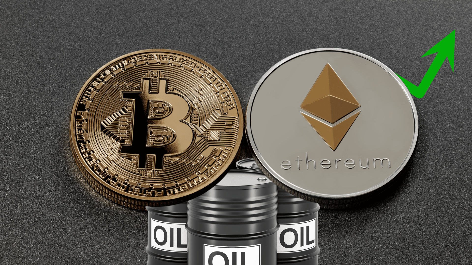 Petrolio scende sotto 100$. Crypto su, con Bitcoin e Ethereum a caccia della svolta
