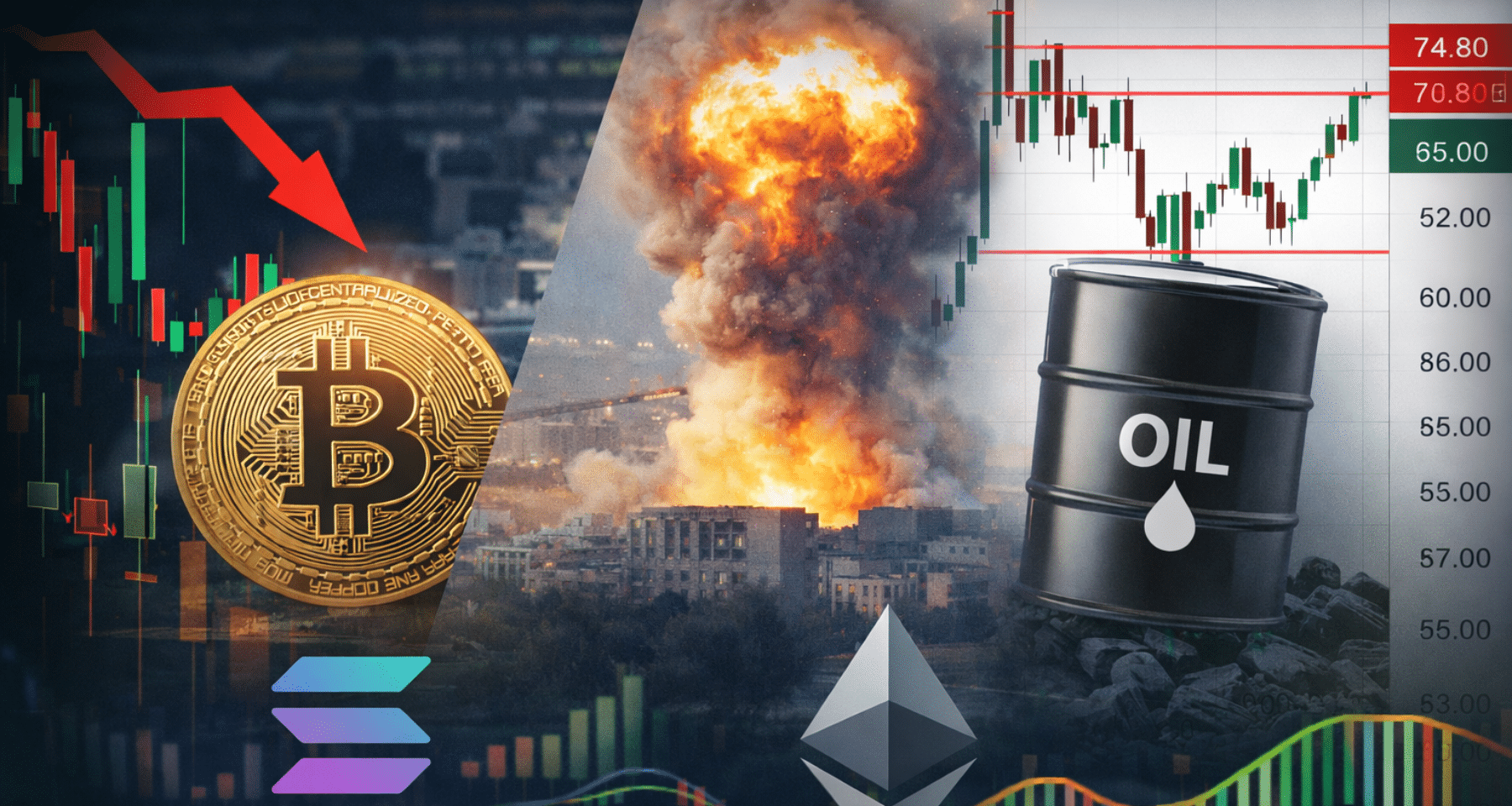 Crypto in rialzo e petrolio verso l’apertura | Solana tra Bande di Bollinger e resistenze [Analisi]