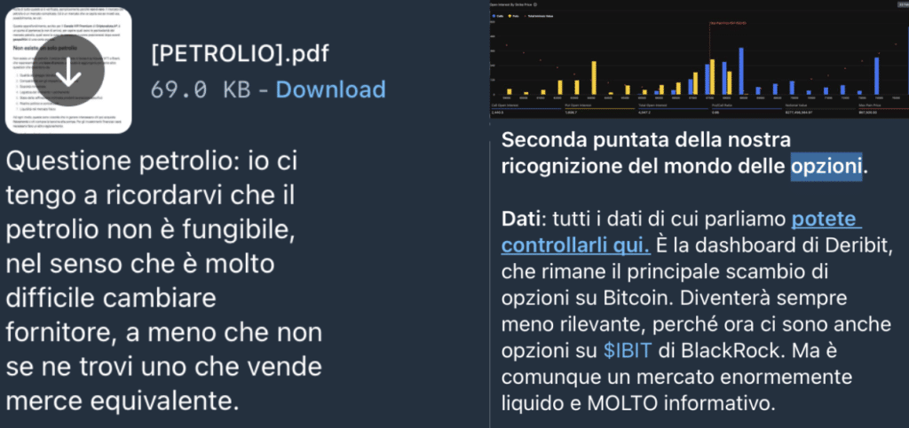 contenuti on demand