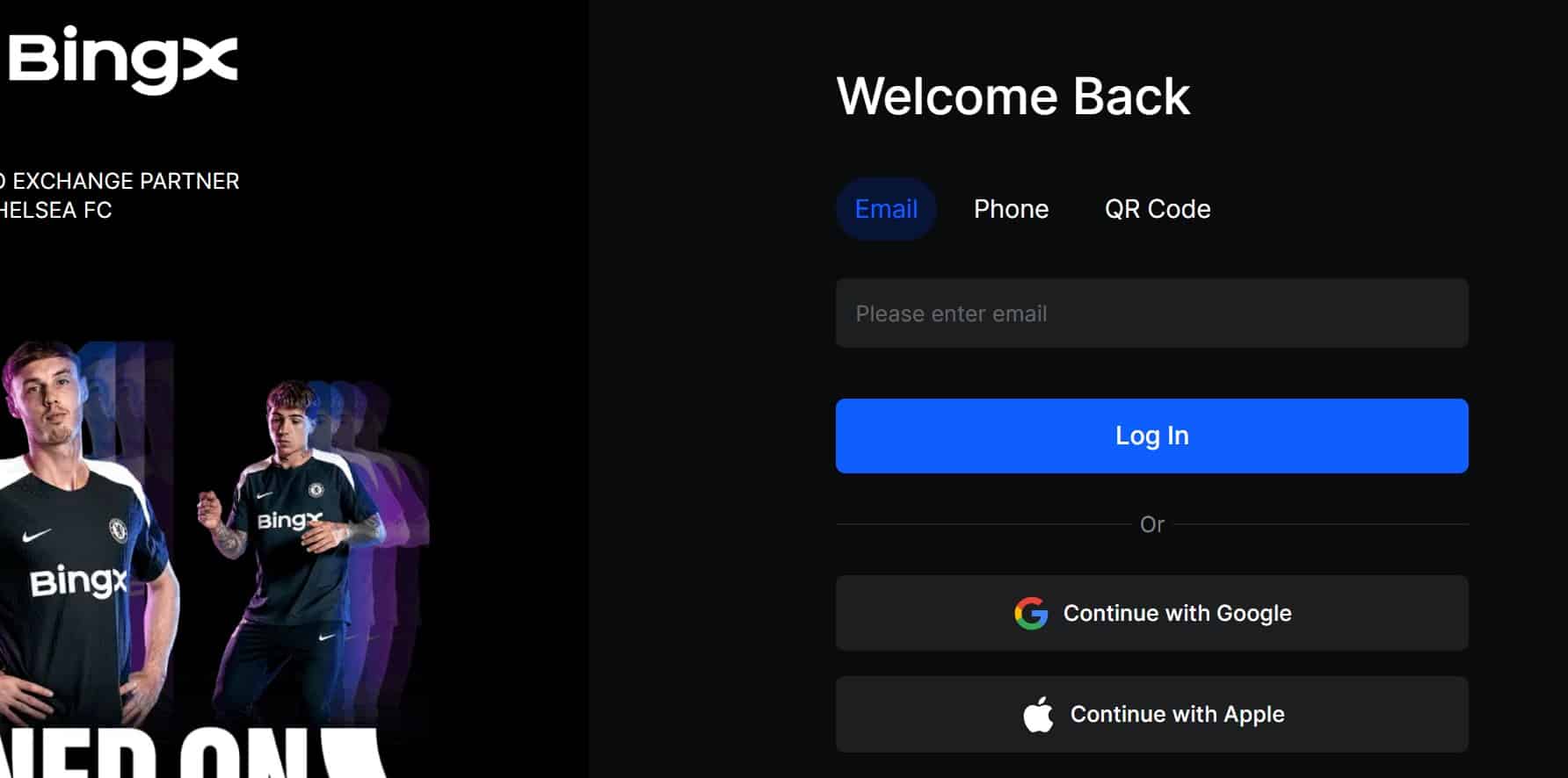 BingX Login