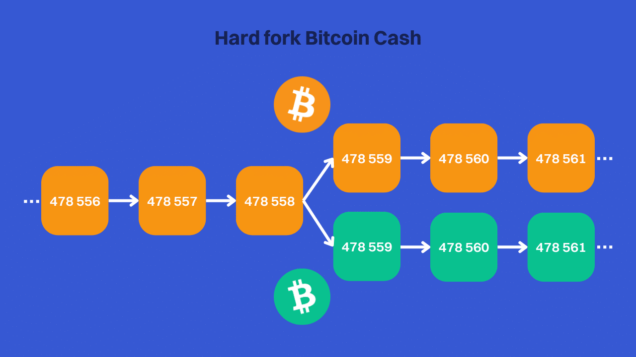 hard fork blockchain Bitcoin