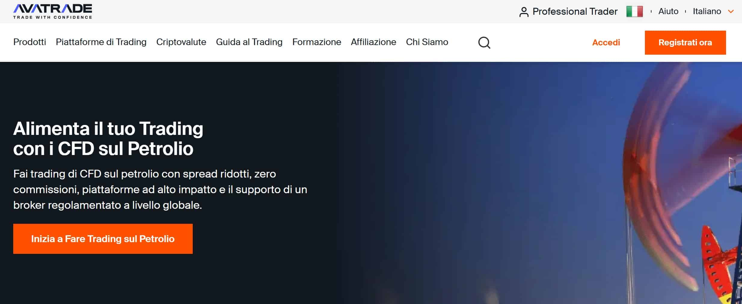 Migliori broker per trading petrolio - AvaTrade