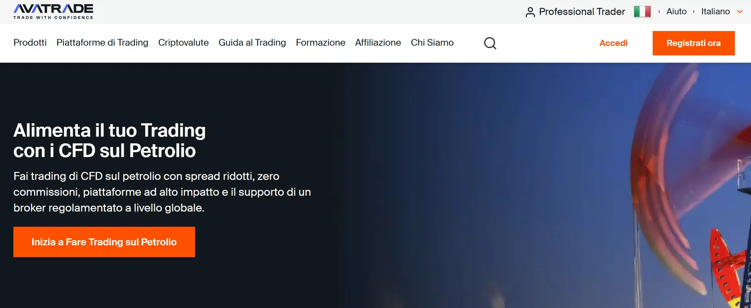 Migliori broker per trading petrolio - AvaTrade