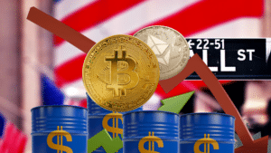 Bitcoin giù petrolio sopra 100 dollari