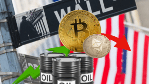 Chiusura Hormuz calo crypto rialzo petrolio