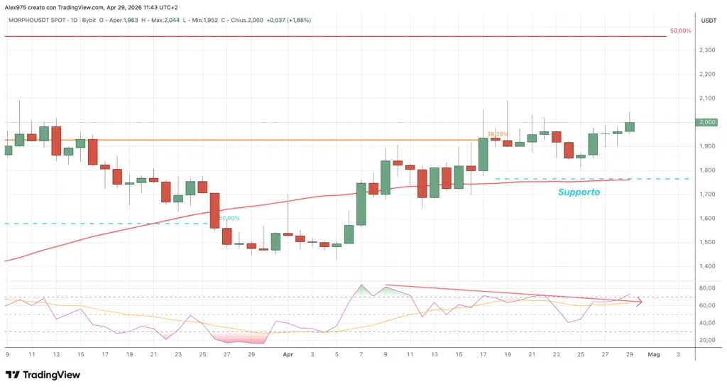 MORPHO - daily 29 aprile 2026