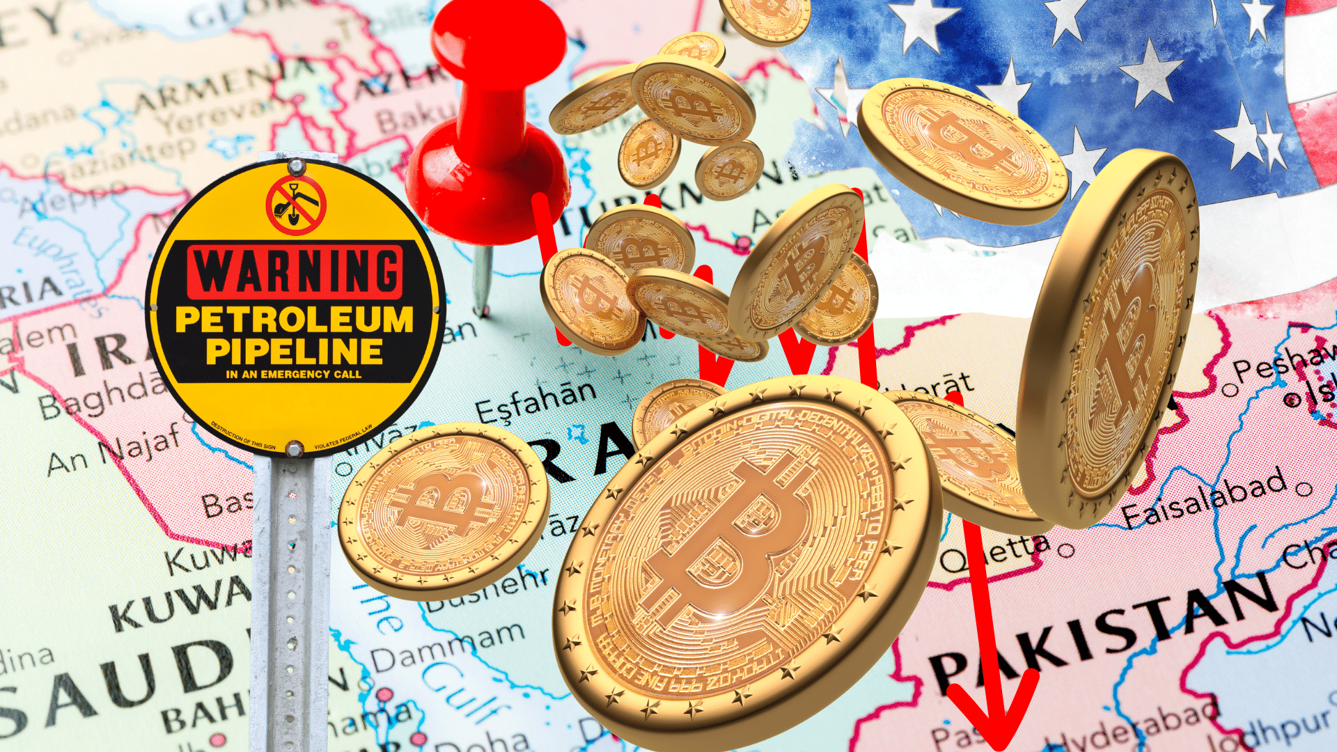 Crypto in calo con petrolio in rally: tensioni geopolitiche oscurano i risultati delle Big Tech