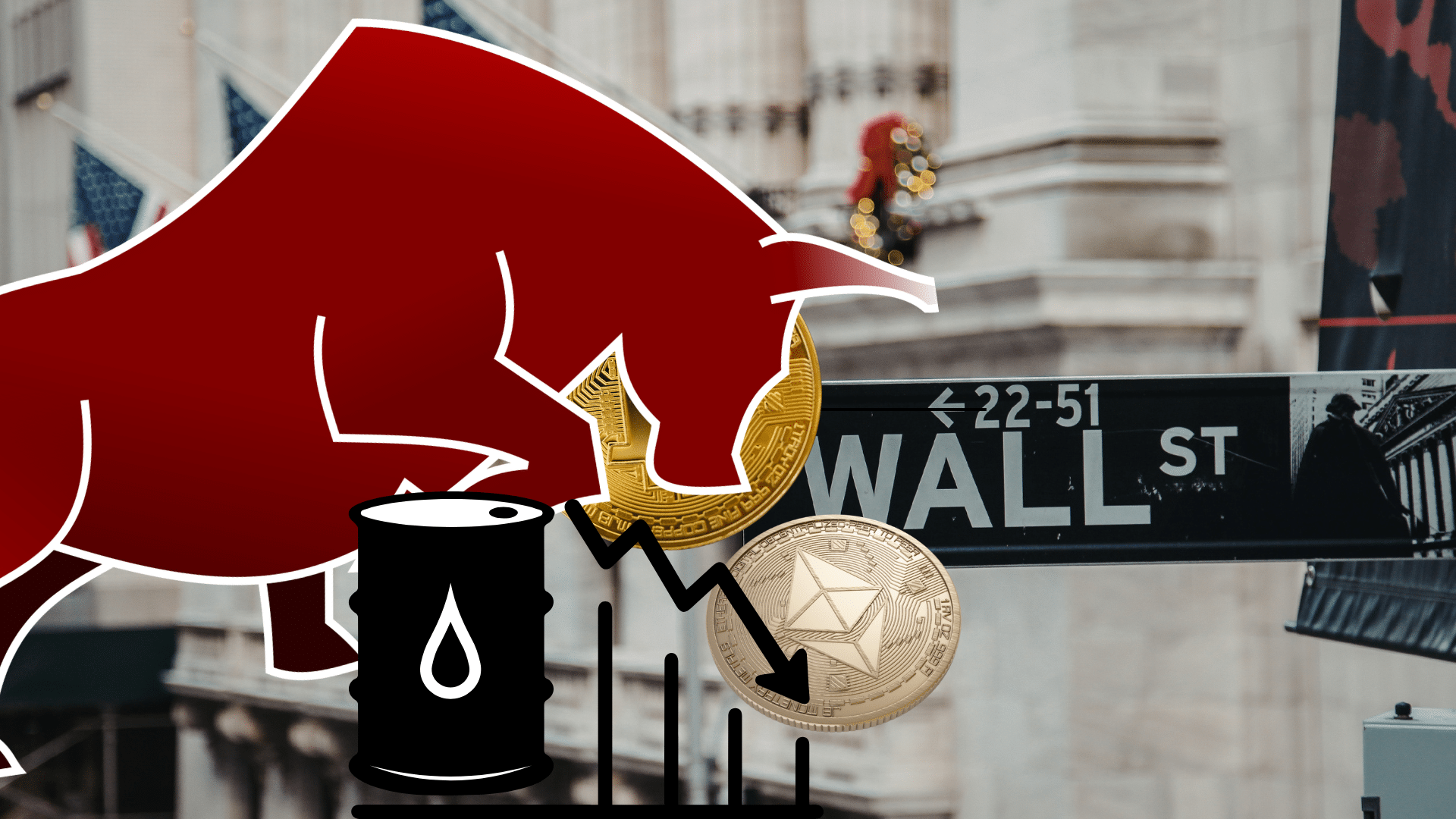 Allerta rossa su Bitcoin e Ethereum, mentre S&amp;P 500 e Nasdaq volano. I segnali da non ignorare
