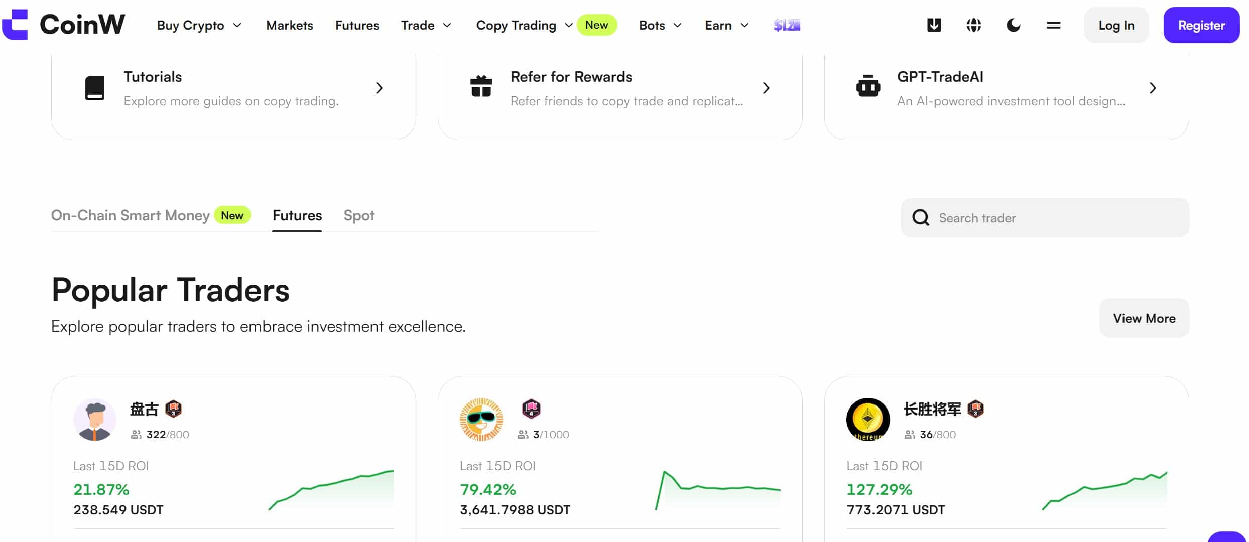 CoinW Copy Trading
