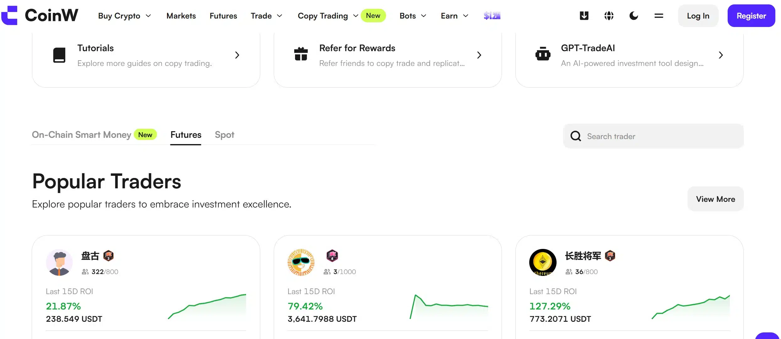 CoinW Copy Trading