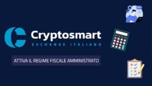 Cryptosmart tassazione crypto - regime amministrato