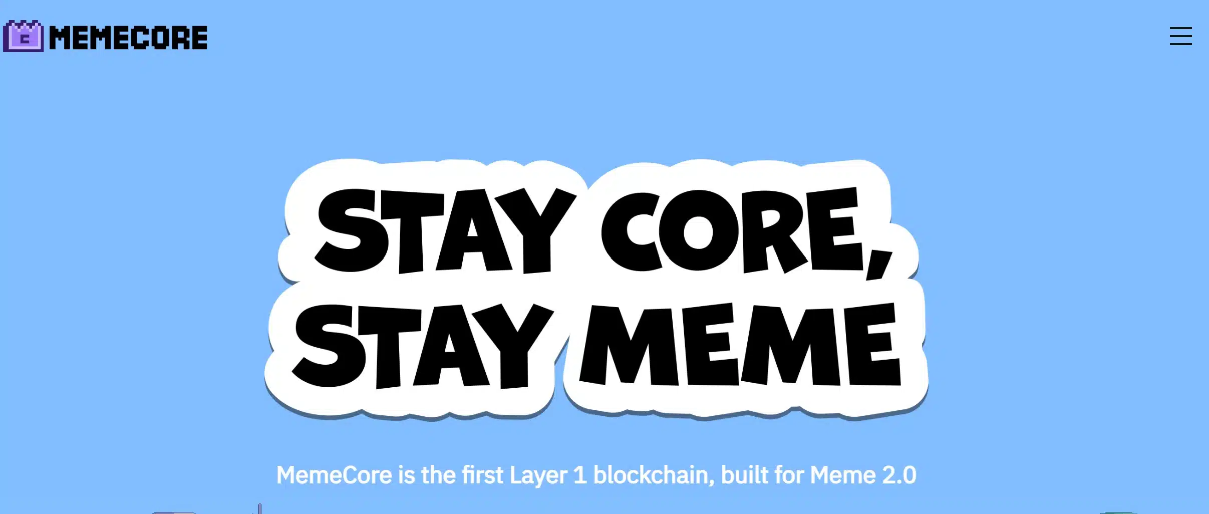 Meme coin MemeCore
