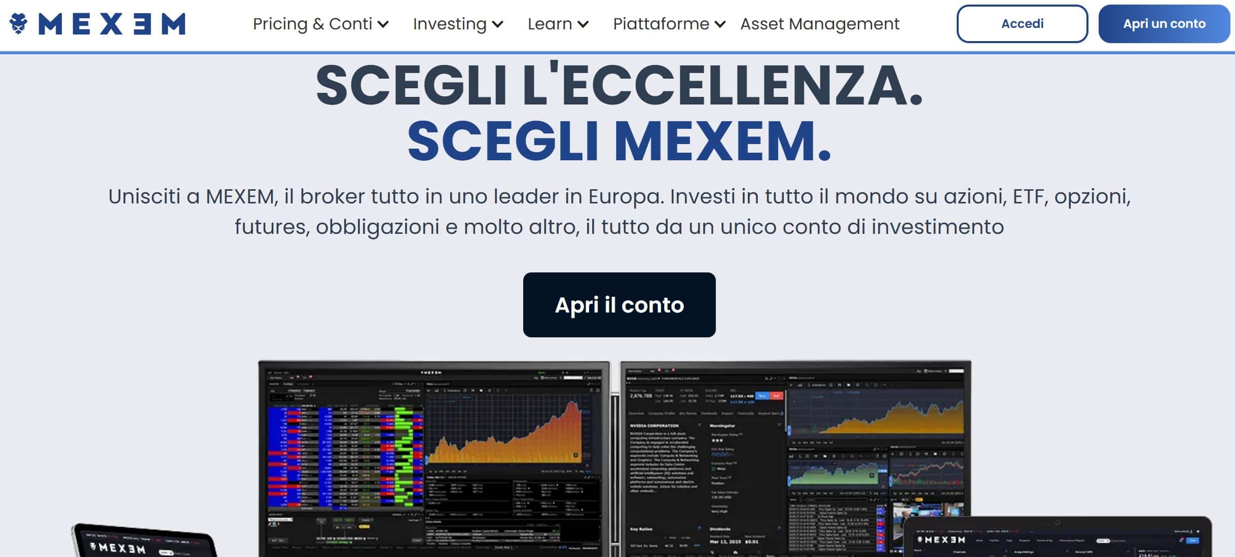 MEXEM - migliori piattaforme per investire in forex