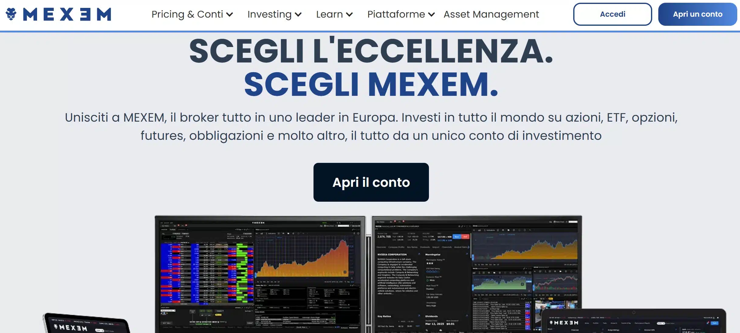 MEXEM - migliori piattaforme per investire in forex
