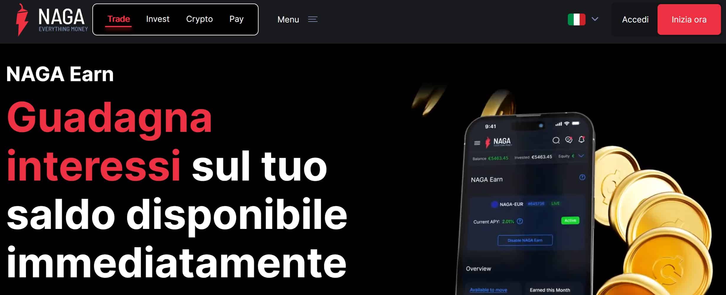 NAGA Earn