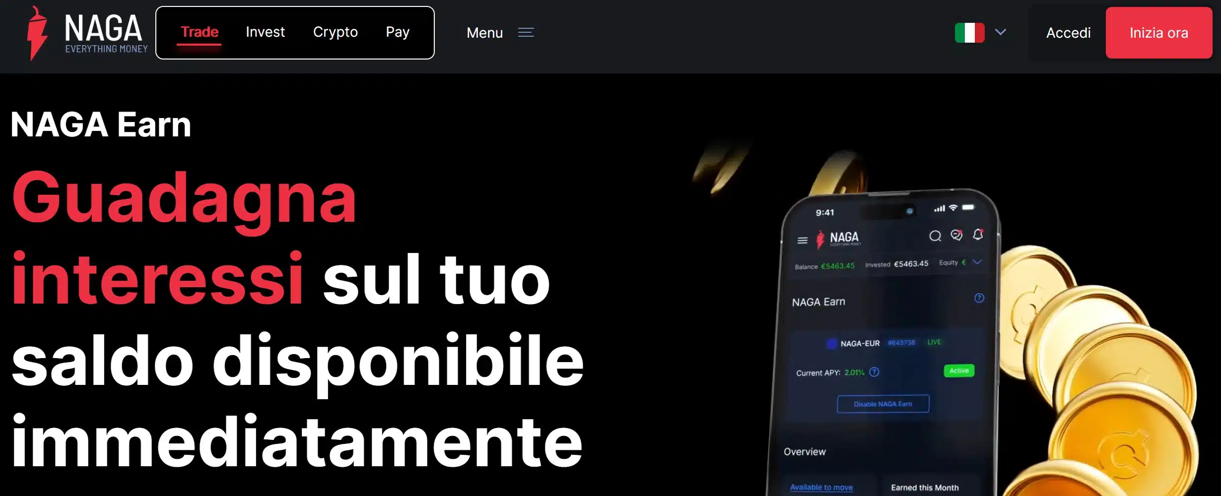 NAGA Earn